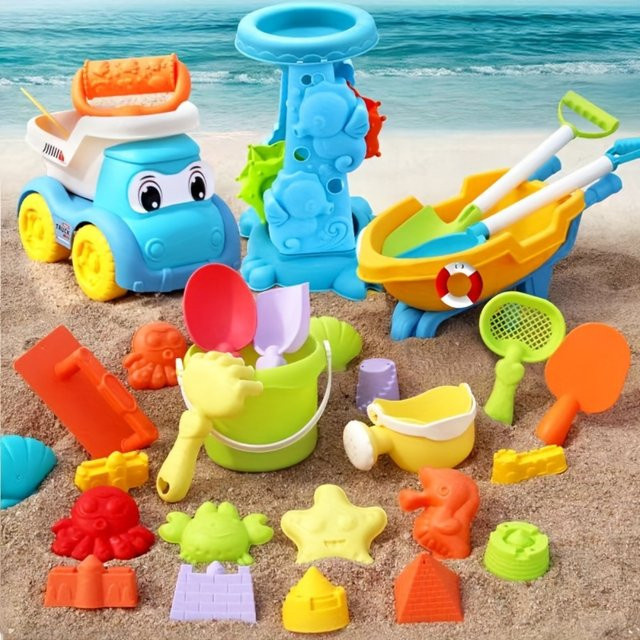 SONGYI Sandspielzeug-Set, Tiere, Dinosaurier, Bunt / Mehrfarbig - Bild 1