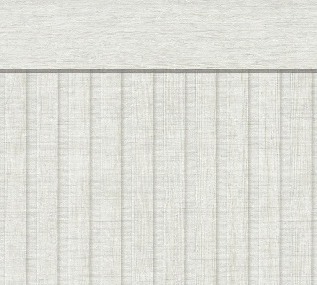 A.S. Création Vliestapete Wallpanel in Holzoptik, Farbe Hellgrau, Breite: 106 cm, Länge: 500 cm - Bild 1