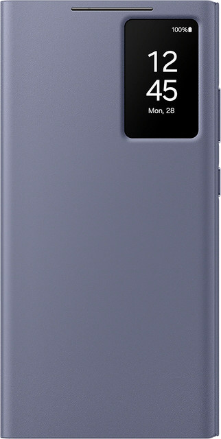 Samsung Smart View Wallet Case EF-ZS928 für Galaxy S24 Ultra, Violet - Bild 1