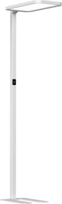 Dotlux LED-Stehleuchte Butler in Silber mit 8800 lm, 80 W, 4000 K, stufenlos dimmbar, Bewegungssensor und direkt/indirekter Beleuchtung, bildschirmarbeitsplatztauglich - Bild 1