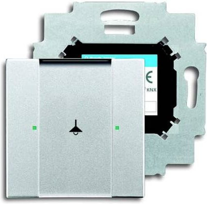 Busch-Jaeger Eingangsmodul Aluminium Weißaluminium RAL 9006 - Bild 1