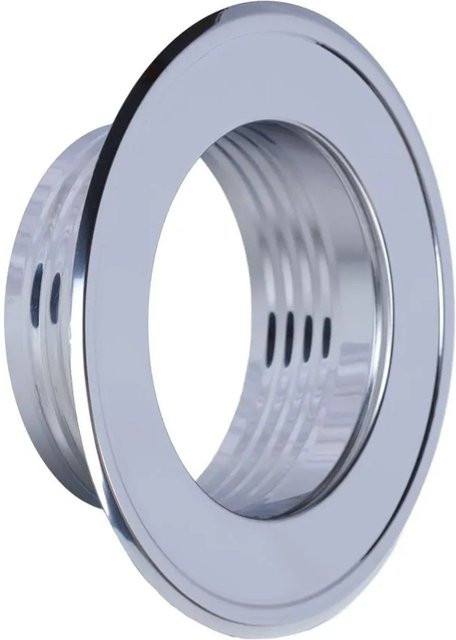 Subtiel Wandrosette für Lüftungsrohr Ø 200 mm aus Edelstahl in Silber - Bild 1