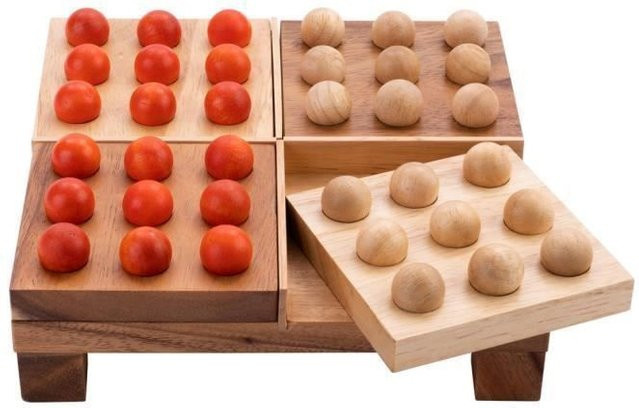 ENGELHART Quinto, Brettspiel, Holz, 2 Spieler, ab 8 Jahren - Bild 1