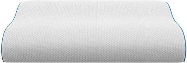 Vente-unique Kopfkissen Corvica aus Memory-Foam in Weiß, B/T/H: 60 x 40 x 1 cm - Bild 1