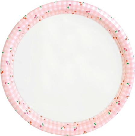 Intex Planschbecken Kinderpool Cherry Breeze, rund, Farbe: Mehrfarbig (Pink/Rot), Durchmesser: 147 cm, Höhe: 33 cm