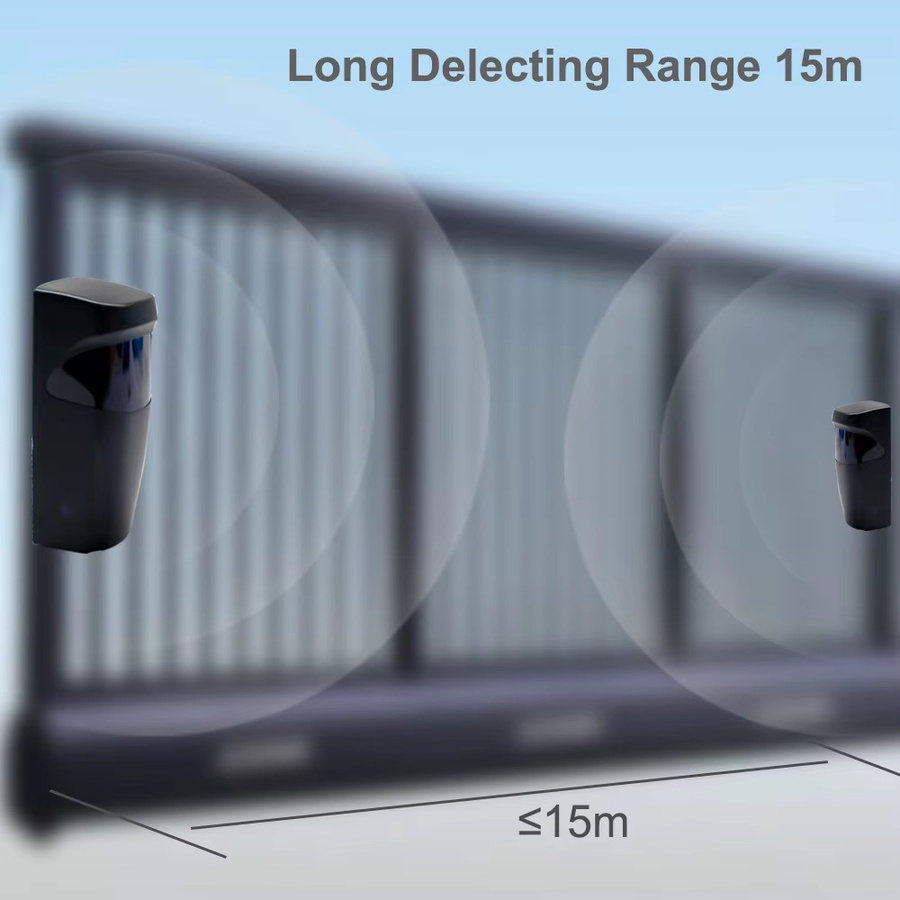 Scimagic-RC Infrarotsensor Sicherheitsstrahl für Garagentor und Toröffner, Schwarz - Bild 4