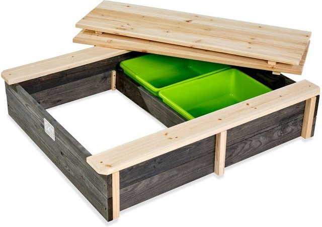 EXIT Toys Sandkasten Aksent aus Zedernholz in Grau, B/T: 77 x 94 cm - Bild 2