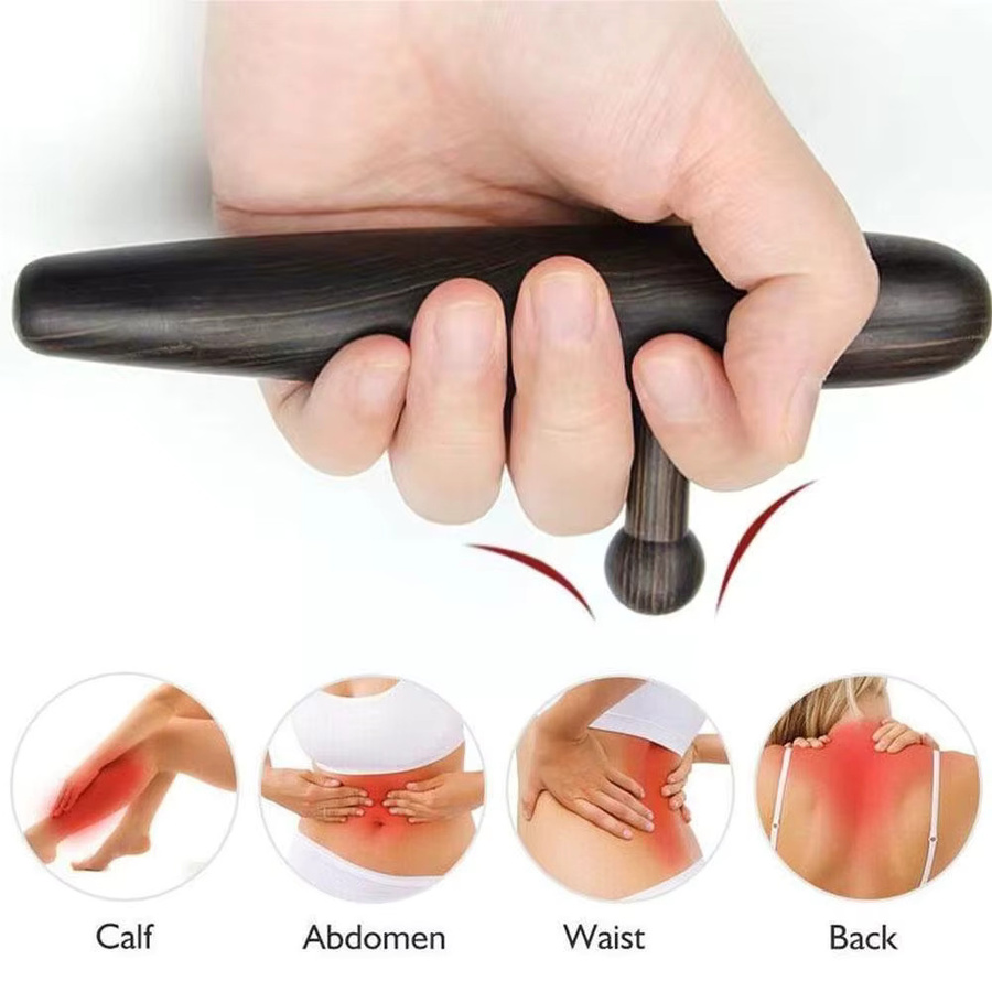 YQQGD Triggerpunkt-Massagegerät aus Sandelholz, Unisex - Bild 4
