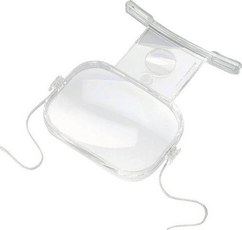 Eschenbach Umhängelupe 4x, transparent - Bild 1