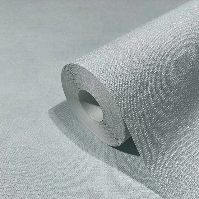 Marburg Vliestapete Uni Modern Grau FSC Non-Woven - Bild 1