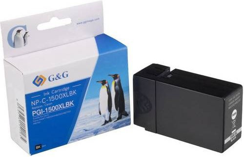 G&G Druckerpatrone kompatibel mit Canon PGI-1500BK XL in Schwarz - Bild 1