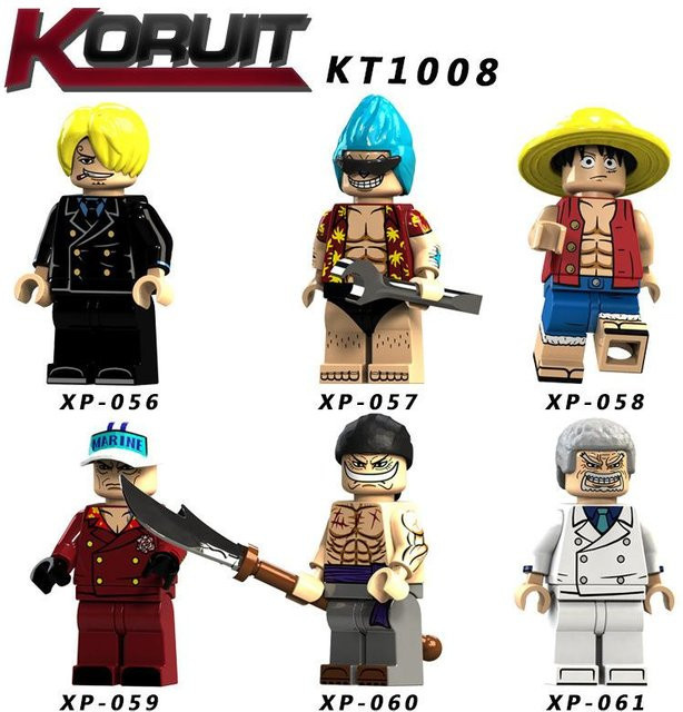 One Piece Baustein Spielzeug Bunt / Mehrfarbig - Bild 1