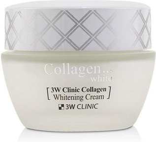 3W CLINIC Collagen Whitening Cream, 60 g, Gesichtspflege mit Kollagen - Bild 1