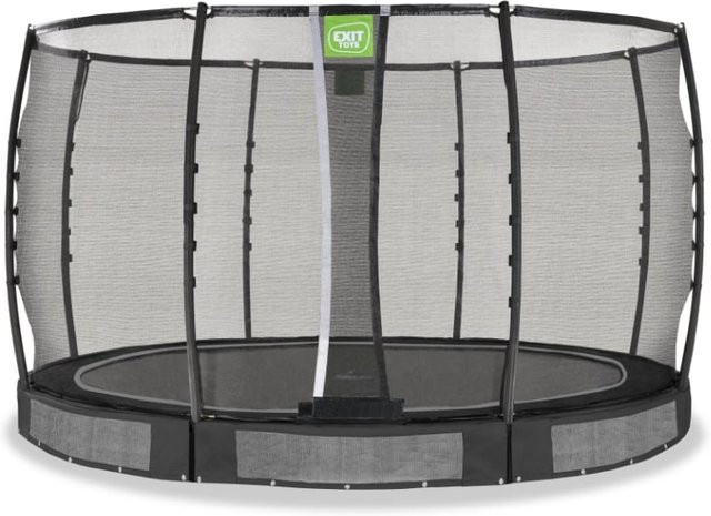 EXIT Allure Premium Bodentrampolin ø366cm schwarz - Bild 1