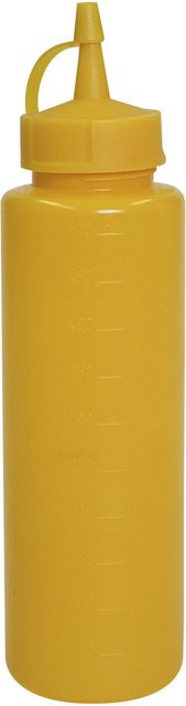 Schneider Quetschflasche aus Polypropylen in Gelb mit 500 ml, Durchmesser: 6,2 cm, Höhe: 24,0 cm - Bild 1