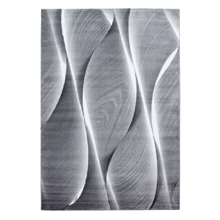 Ayyildiz Kurzflorteppich Parma 9310 Schwarz Geometrisch Modern B/T: 120 x 170 cm - Bild 2