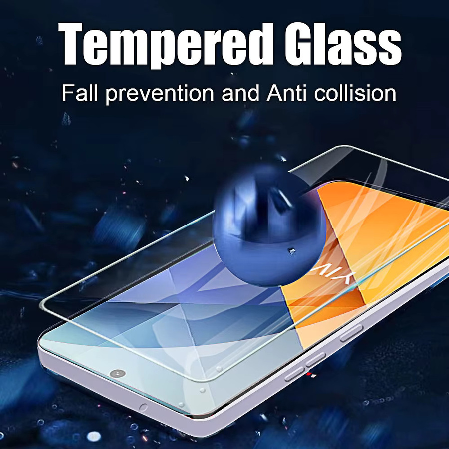 Xiaomi Schutzglas für Poco M6 Pro 4G M5s M5 M4 Pro Tempered Glass Displayschutzfolie transparent - Bild 4