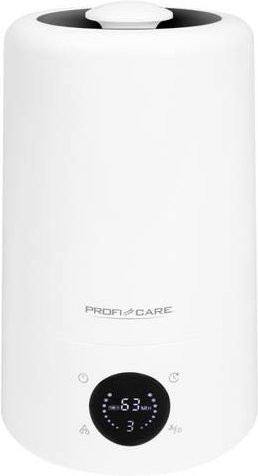 Profi-Care PC-LB 3077 Ultraschall-Luftbefeuchter in Weiß mit Hygrostat, Timer und Sleep-Mode - Bild 1