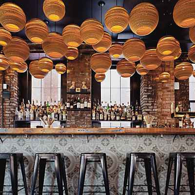 Graypants Scraplights Moon Pendelleuchte in Natur und Grau mit Durchmesser: 45 cm - Bild 1