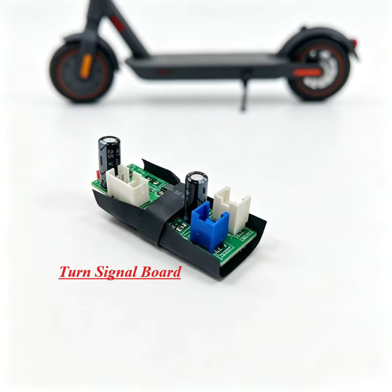 Blinkermodul für Xiaomi E-Scooter 4Pro 2, Elite, Ultra 5, 5Max, 5Pro und Lite (2. Generation) als universelles LED-Blinker-Zubehör in Multicolour - Bild 1