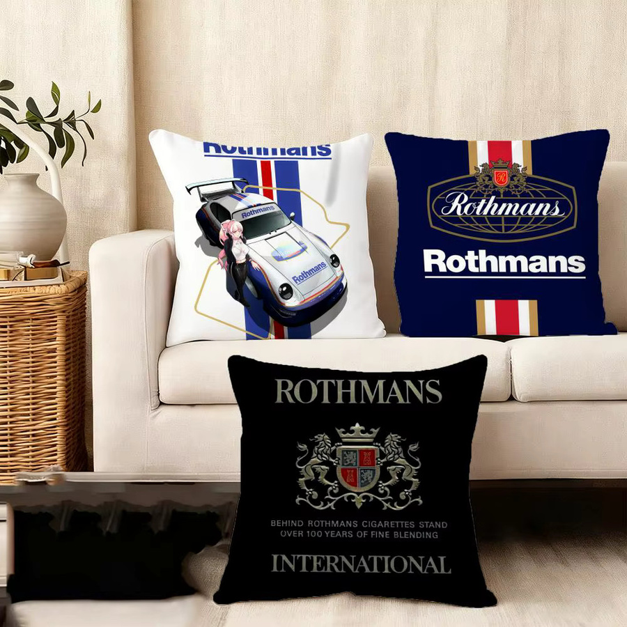 R_RothmanS Kissenbezug aus Plüsch mit Grafik-Motiv, schwarz und mehrfarbig, B/H: 30 x 30 cm - Bild 3