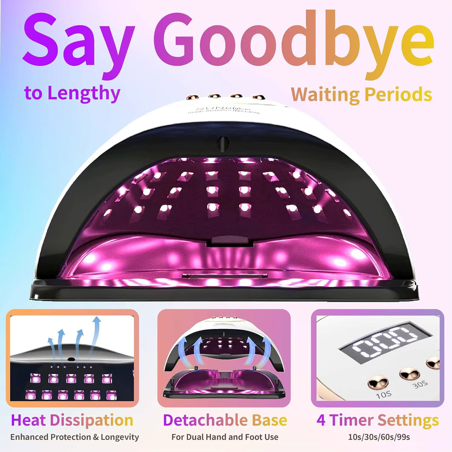 DianaBeauty UV Nagel Lampe, 66 LEDs, 280W, Unisex - Bild 2