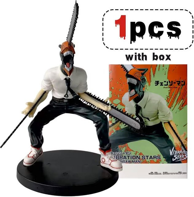 Yiran toy 1 Chainsaw Man Denji Action Figur, ab 14 Jahren - Bild 1