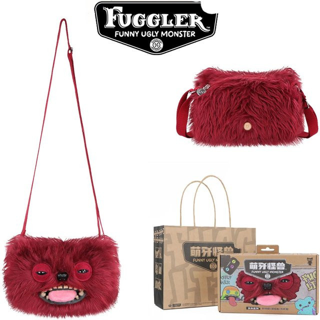 Fuggler Hässlich Süßes Monster Plüsch Umhängetasche, Puppe, ab 14 Jahren - Bild 1