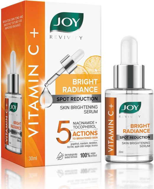 Joy Bright Radiance Vitamin C Gesichtsserum, 30 ml, Normale & Empfindliche Haut - Bild 1