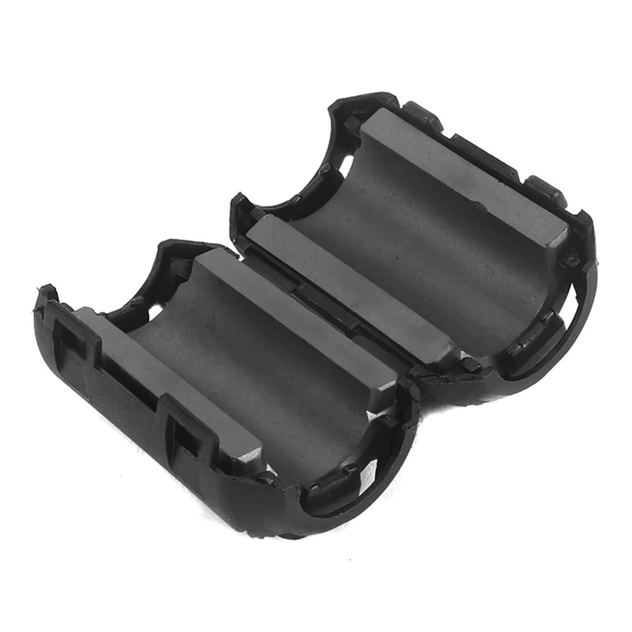 APWIKOGER Clip-on Ferrit Ring Core Bead Choke EMI RFI Filter Noise Suppressor für USB Audio Video und Netzkabel, Schwarz - Bild 2