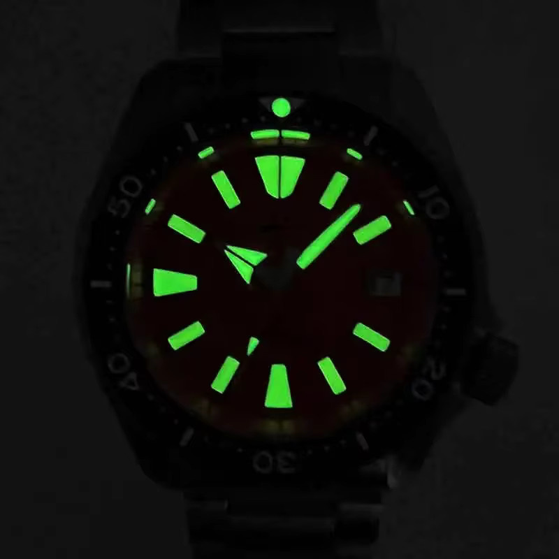 HEIMDALLR Herren-Taucheruhr, Titan, Automatik, Blau, 20 ATM, Saphirglas - Bild 2