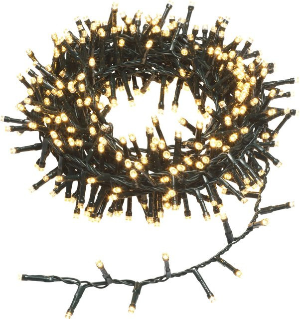 OBI LED Lichterkette für Außen mit 400 LEDs in Warmweiß - Bild 1