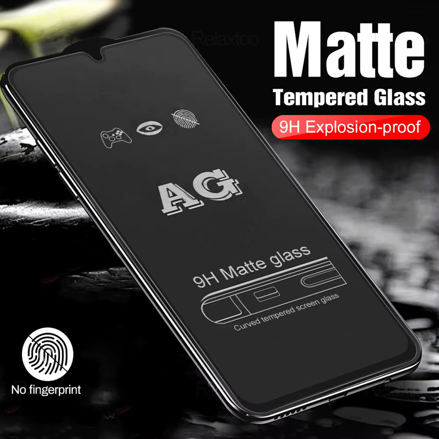 Uppbo Mattierter Displayschutz aus gehärtetem Glas für iPhone Modelle, Transparent - Bild 2