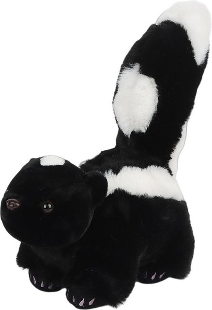 Dunkler Stinktier Plüsch, Kuscheltier, 26cm, ab 3 Jahren - Bild 1