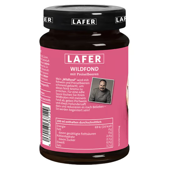 Johann Lafer Wildfond 400 g - Bild 2