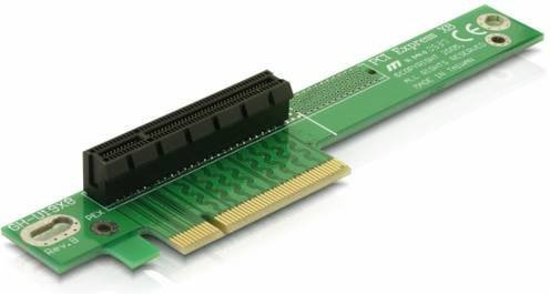 Delock Riser-Karte PCIe x8 gewinkelt 90 Grad links gerichtet 89104 - Bild 1
