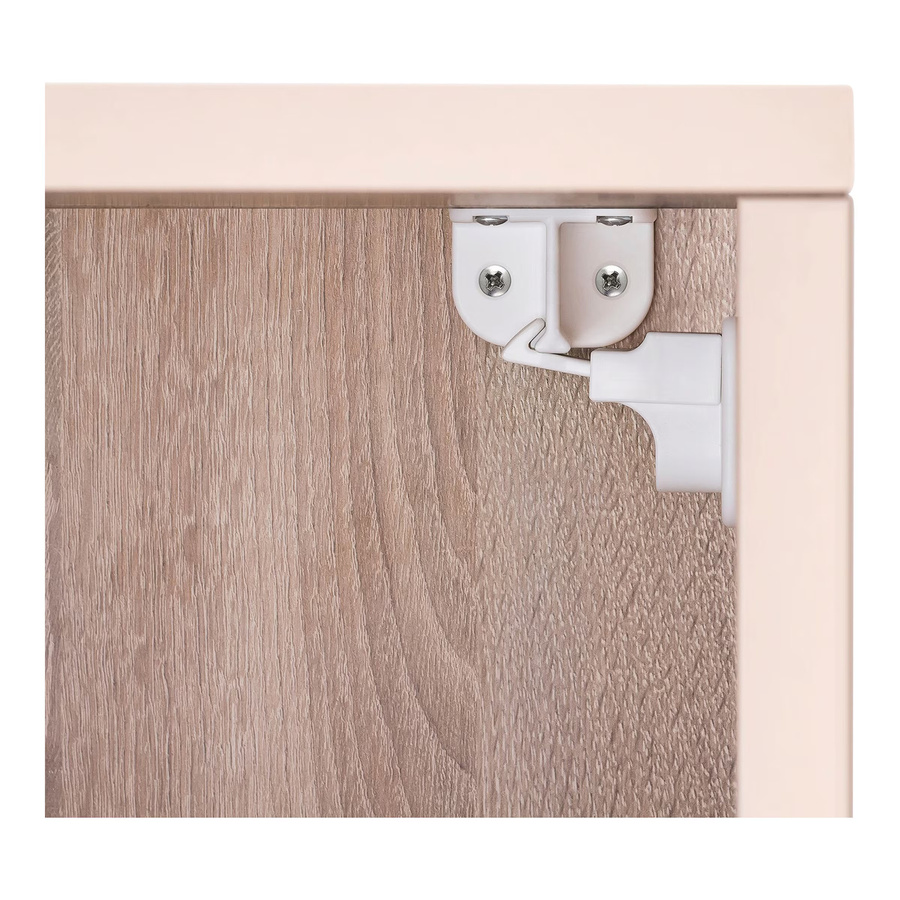 Reer Magnetschloss 4er-Pack in Weiß mit Montagematerial - Bild 1