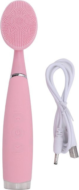 Koogeelife Elektrische Gesichtsreinigungsbürste aus Silikon, Rosa, Unisex - Bild 1