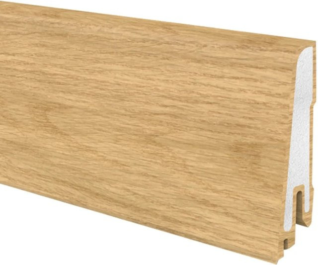 Döllken Profiles Hartschaumleiste Modern 60 in Eiche Öl, Farbe Braun, B/H: 60 mm x 17 mm, Länge: 2500 mm - Bild 1