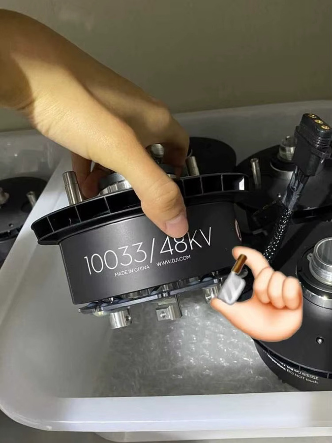 MAXUAV T40033 Bürstenloser Motor 48kV für Pflanzenschutz-UAV und Drohnen, Schwarz, Gebraucht - Bild 6