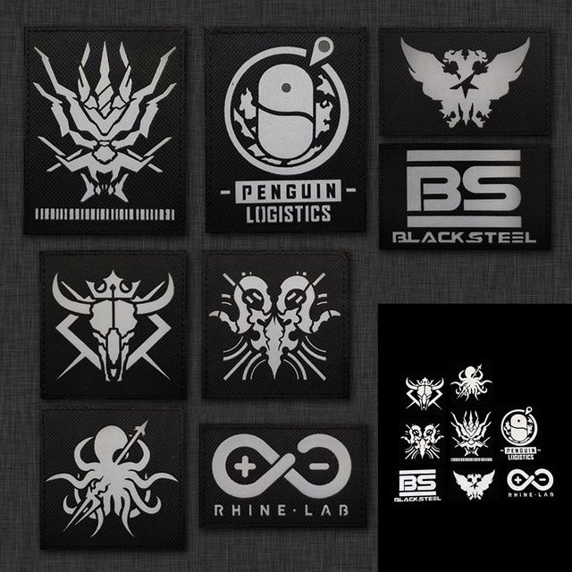 Arknights Armband, Reflektierendes Abzeichen, Longmen Guard Bureau Tactical Moral Armband - Bild 1