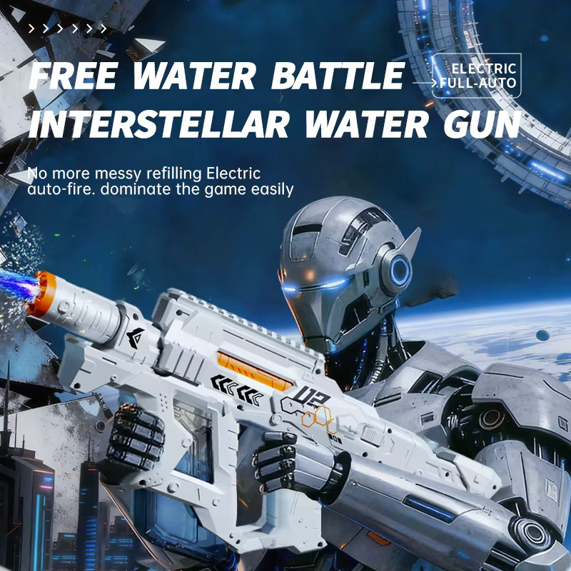 Interstellar Victor Auto-Wasserpistole, mit Licht und Sound, ab 6 Jahren - Bild 2