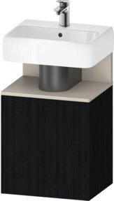 Duravit Waschtischunterschrank Qatego in Tau und Eichholz, B/T/H: 44 x 35 x 64,5 cm - Bild 1