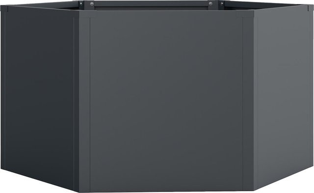 Westmann Metall Hochbeet Varia 6-eckig Anthrazit B/T/H: 100 x 100 x 52 cm - Bild 1