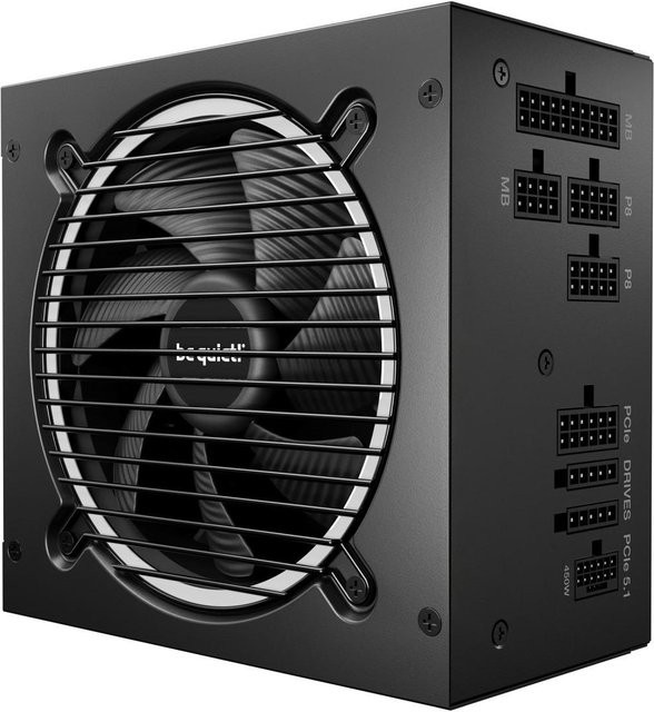 be quiet! Pure Power 13 M 650W PC-Netzteil, ATX 3.1, 80 Plus Gold, Schwarz - Bild 3