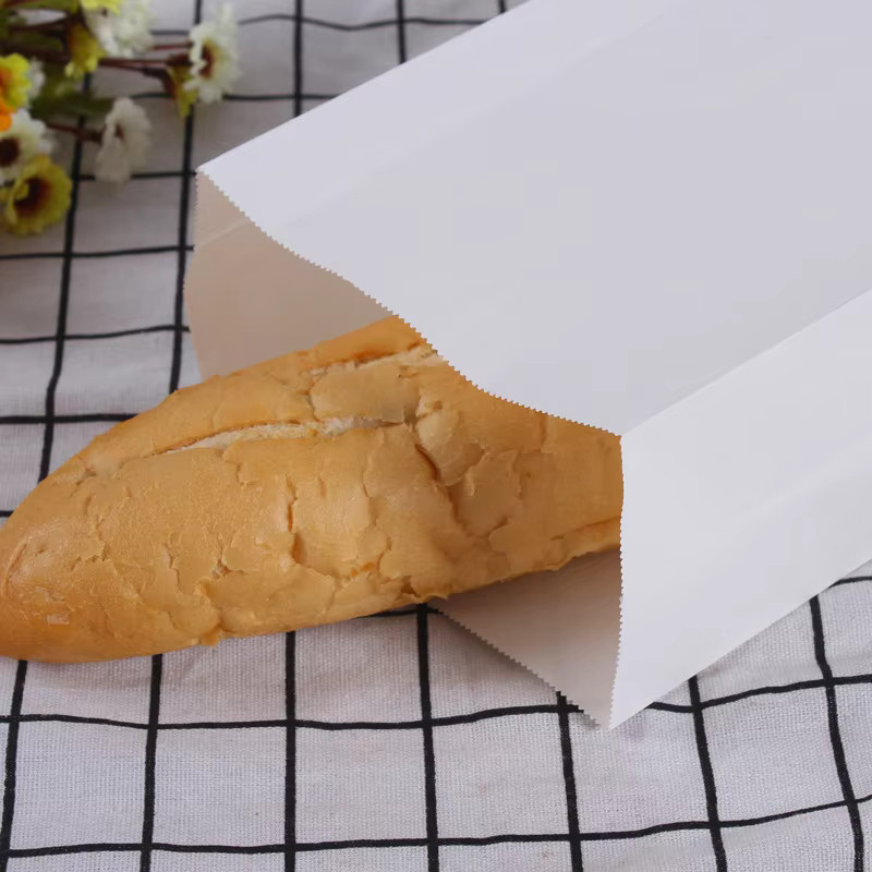 50 Stück weiße Kraftpapiertüten von BOOMCOOL für Lebensmittel, Gemüse und Snacks - Bild 3