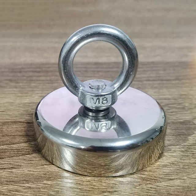 AMY CAR NEW FORCE Neodym Magnet N52 in Silber - Bild 1