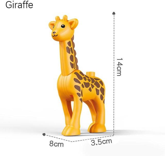 BC Pet Supplies Große Bausteine Tierzubehör Figuren, ab 3 Jahre - Bild 1