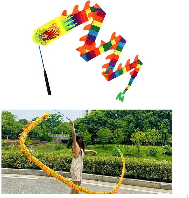 Sports Fun Club Drachen Band Tanz Streamer, Gymnastik Bänder - Bild 1