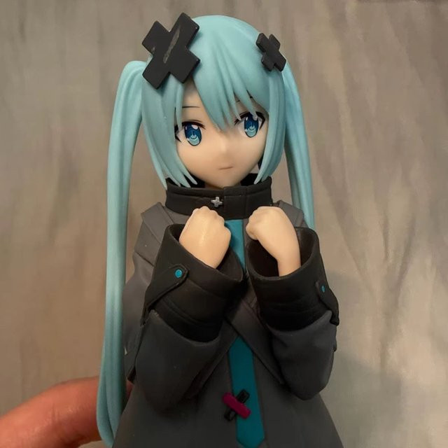 Bandai Hatsune Miku Actionfigur, PVC, 18cm, Einzelfigur - Bild 1
